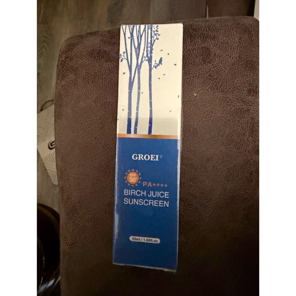 GROEI Birch Juice Sunscreen SPF 50 PA++++ Face 50 mL/1.69 fl oz